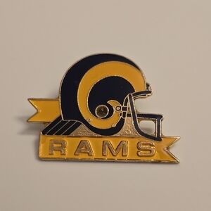 Los Angeles Rams Helmet Enamel Pin